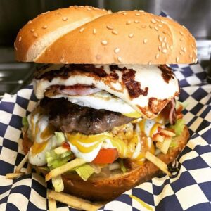 Cheese Beef Burger 1/4