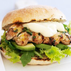 Cheese Chicken Fillet Burger
