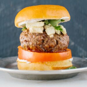 Cheese lamb Burger