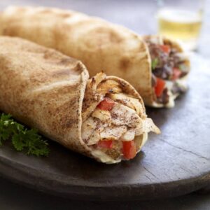Chicken Kofta wraps