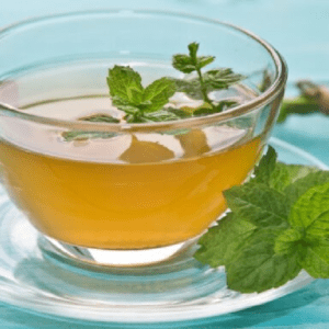 Fresh mint tea
