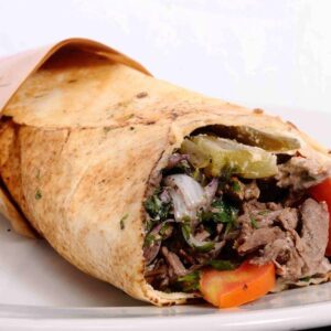 Lamb Mashewi wrap