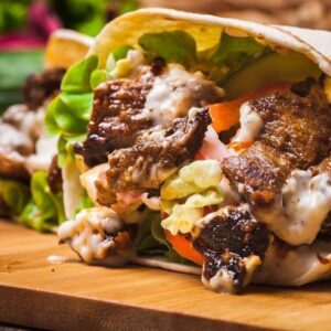Lamb Shawarma wrap